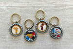 Graduation Keychain,Key Ring,Graduation,Graduation 2024,Class of 2024,2024 Graduate,Key Chain,Boys,Bottle Cap,Gift,Party Favor,Handmade