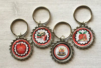 Keychain,Key Ring,Teacher,Teachers,Teacher Keychains,Teacher Key Rings,Apples,Bottle Cap Keychain,Bottle Cap Key Ring,Handmade