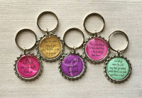 Keychain,Key Ring,Inspirational Quotes,Key Chain,Keyring,Bottlecap,Bottle Cap,Accessories,Bottlecap Keychain,Handmade,Gift