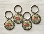 Keychain,Key Ring,Inspirational Quotes,Key Chain,Keyring,Bottlecap,Bottle Cap,Accessories,Bottlecap Keychain,Handmade,Gift