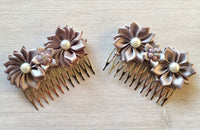 Hair Comb,Wedding Hair Comb,Bridal Hair Comb,Special Occasion,Silver Comb,Pearls,Photo Shoot,Hair Accessories,Birthday,Princess,Handmade