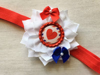 Headband,Congenital Heart Disease,CHD,Baby Headband,Baby Girls Headband,Girls Headband,CHD Awareness,Photo Shoot,Accessories,Gift,Handmade