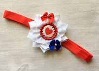 Headband,Congenital Heart Disease,CHD,Baby Headband,Baby Girls Headband,Girls Headband,CHD Awareness,Photo Shoot,Accessories,Gift,Handmade