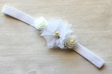 Headband,Baptism,Baby Headband,Baby Girls Headband,Girls Headband,Photo Shoot,Hair Accessories,Baby Shower,Special Occasion,Gift,Handmade