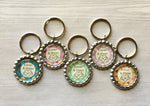 Keychain,Key Ring,Inspirational Quotes,Forever and Always,Inspirational,Key Chain,Keyring,Bottle Cap,Accessories,Party Favor,Gift,Handmade