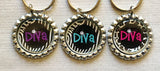 Keychain,Key Ring,Diva,Princess,Diva Keychain,Bottle Cap Keychain,Bottle Cap Key Ring,Gift,Party Favor,Birthday,Handmade