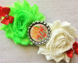 Headband,Christmas,Holiday,Gingerbread,Baby Headband,Baby Girls Headband,Girls Headband,Photo Shoot,Gift,Hair Accessories,Princess,Handmade