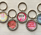 Keychain,Key Ring,Humorous Sayings,Daddy,Quotes,Sayings,Humorous Quotes,Key Chain,Keyring,Bottle Cap,Accessories,Party Favor,Gift,Handmade