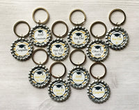 Keychain,Key Ring,Graduation,Graduation 2020,Class of 2020,2020 Graduate,Key Chain,Keyring,Bottle Cap,Gift,Party Favor,Handmade,Set of 10