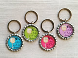 Keychain,Key Ring,Wine,Wine Quotes,Wine Sayings,Key Chain,Keyring,Bottle Cap,Bottle Cap Keychain,Accessories,Party Favor,Gift,Handmade