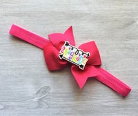 2nd Grade Headband,2nd Grade,Headband.Second Grade Headband,Back to School,School,Girls Headband,Photo Shoot,Gift,Hair Accessories,Handmade