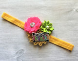 3rd Grade Headband,3rd Grade,Headband.Third Grade Headband,Back to School,School,Girls Headband,Photo Shoot,Gift,Hair Accessories,Handmade