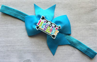 1st Grade Headband,1st Grade,Headband.First Grade Headband,Back to School,School,Girls Headband,Photo Shoot,Gift,Hair Accessories,Handmade