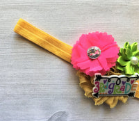 3rd Grade Headband,3rd Grade,Headband.Third Grade Headband,Back to School,School,Girls Headband,Photo Shoot,Gift,Hair Accessories,Handmade