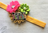 3rd Grade Headband,3rd Grade,Headband.Third Grade Headband,Back to School,School,Girls Headband,Photo Shoot,Gift,Hair Accessories,Handmade