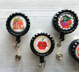 School Themed Retractable Badge Holder