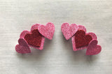 Heart Hair Clips