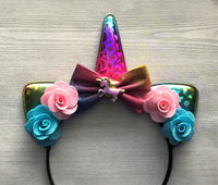 Rainbow Unicorn Headband