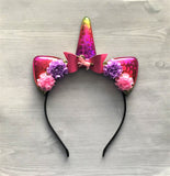 Rainbow Unicorn Headband