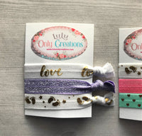 Baby Shower Hair Ties