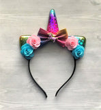 Rainbow Unicorn Headband