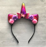 Rainbow Unicorn Headband