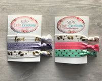 Baby Shower Hair Ties