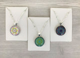 Mosaic Cabochon Necklaces