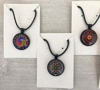 Mosaic Cabochon Necklaces