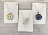 Mosaic Cabochon Necklaces