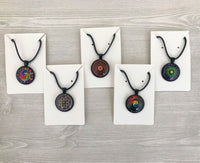 Mosaic Cabochon Necklaces