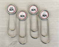 Registered Nurse Planner Clips, Set of 4