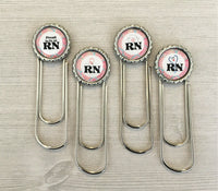 Registered Nurse Planner Clips, Set of 4