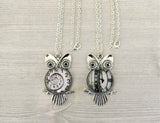 Steampunk Owl Necklaces