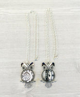 Steampunk Owl Necklaces