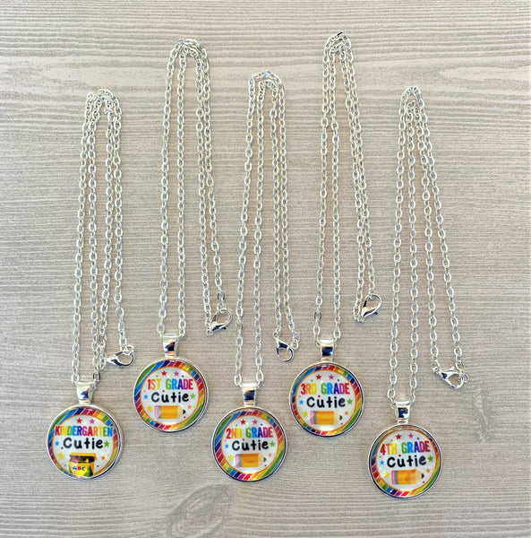 Back to school necklace amazon Clearance